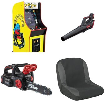 Pallet – 20 Pcs – Accessories, Leaf Blowers & Vaccums, Hedge Clippers & Chainsaws, Game Room – Customer Returns – Great Value, Hyper Tough, Suncast, Classic Accessories