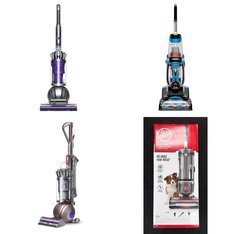 Pallet – 13 Pcs – Vacuums – Damaged / Missing Parts / Tested NOT WORKING – Hoover, Bissell, Dyson, Shark
