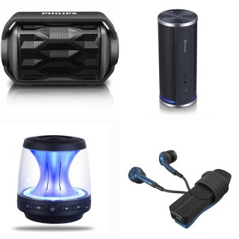 Pallet – 471 Pcs – Headphones & Portable Speakers – Customer Returns – Blackweb, iFrogz, Merkury Innovations, Tenergy