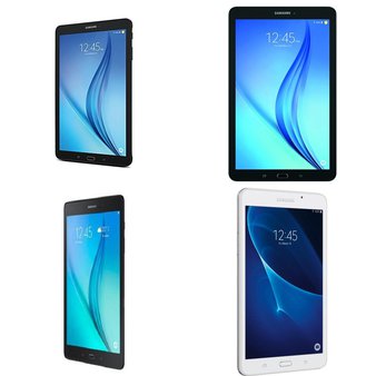 10 Pcs – Samsung Galaxy Tablets – Refurbished (GRADE C) – Models: SM-T560NZKUXAR, SM-T280NZKAXAR, SM-T560NZKZXAR, SM-T280NZWAXAR