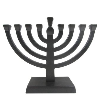 26 Pcs – Hanukkah Mini Metal Menorah Black – New, Like New – Retail Ready