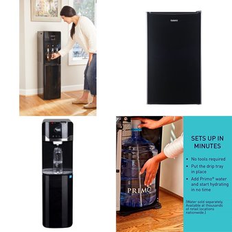 Pallet – 7 Pcs – Bar Refrigerators & Water Coolers, Refrigerators – Customer Returns – Primo, Great Value, Galanz