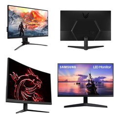 Pallet - 36 Pcs - Monitors - Customer Returns - Onn, LG, ACER, Samsung