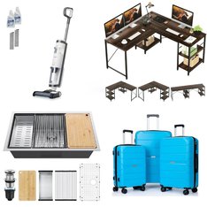 Pallet - 7 Pcs - Unsorted, Luggage, Office, Vacuums - Customer Returns - Bestier, Tineco, Travelhouse, Tripcomp