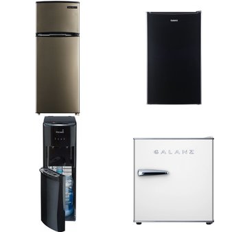 Pallet – 6 Pcs – Refrigerators, Bar Refrigerators & Water Coolers – Customer Returns – Galanz, Primo Water, Thomson