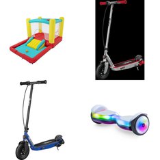 Pallet - 9 Pcs - Powered, Vehicles, Trains & RC, Outdoor Play - Customer Returns - Razor, Jetson, New Bright Industrial Co., Ltd., Play Day