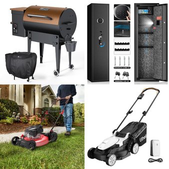 Pallet – 9 Pcs – Unsorted, Mowers, Shooting, Luggage – Customer Returns – PowerSmart, Telam, Travelhouse, UBesGoo