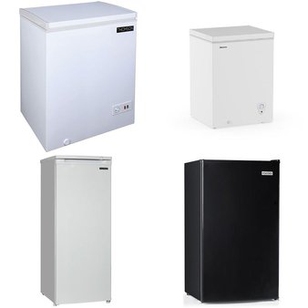 Pallet – 5 Pcs – Freezers, Refrigerators – Customer Returns – Thomson, Igloo, HISENSE