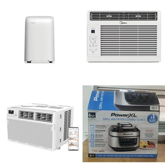 Pallet – 20 Pcs – Air Conditioners, Toasters & Ovens, Dolls, Boardgames, Puzzles & Building Blocks – Customer Returns – Lego, Midea, TCL, Toshiba
