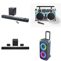 Pallet - 13 Pcs - Speakers, Accessories, Boombox - Customer Returns - Sanus VuePoint, onn., VIZIO, Onn