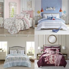 Pallet - 24 Pcs - Bedding Sets - Mixed Conditions - Private Label Home Goods, Madison Park, Home Essence, Modern Threads