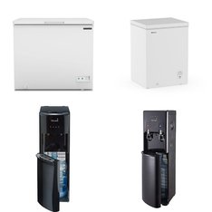 Pallet - 8 Pcs - Bar Refrigerators & Water Coolers, Freezers, Refrigerators - Customer Returns - Primo Water, Primo, HISENSE, Frigidaire