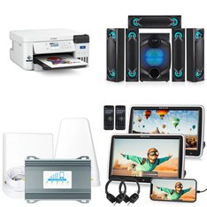 Pallet – 55 Pcs – Projector, Monitors, Accessories, Speakers – Customer Returns – Roconia, KOORUI, PrettyCare, DR.J Professional