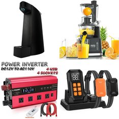 Pallet - 35 Pcs - Vacuums, Unsorted, Massagers & Spa, Food Processors, Blenders, Mixers & Ice Cream Makers - Customer Returns - FIT KING, ONSON, INSE, VAVSEA