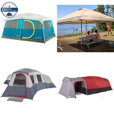 Pallet – 35 Pcs – Camping & Hiking – Customer Returns – Ozark Trail, Coleman, Coleman Company, Ozark