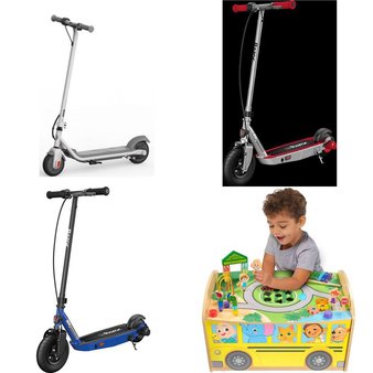 Pallet – 14 Pcs – Powered, Vehicles, Trains & RC, Cycling & Bicycles, Baby Toys – Customer Returns – Razor Power Core, Razor, Allen Sports, Segway