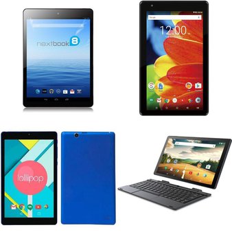 207 Pcs – Tablets – Tested Not Working – RCA, NEXTBOOK, Southern Telecom, VISUAL LAND