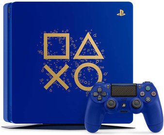 Special! 34 Pcs – Sony PlayStation 4 1TB Limited Edition Days of Play Console Bundle, Blue – Refurbished (GRADE A)