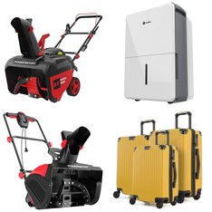 Pallet - 10 Pcs - Luggage, Snow Removal, Laundry, Humidifiers / De-Humidifiers - Customer Returns - Travelhouse, PowerSmart, Sunbee, Ginza Travel