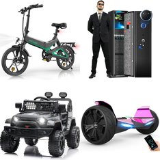 Pallet - 13 Pcs - Powered, Unsorted, Cycling & Bicycles, Vehicles - Customer Returns - EVERCROSS, Jinhua Smart Electric Technology, Hikiddo, Idoo