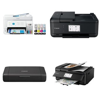 Pallet – 40 Pcs – All-In-One, Inkjet, Laser, Scanners – Customer Returns – HP, Canon, EPSON, Brother