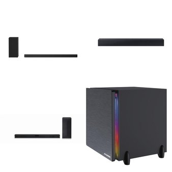 Pallet – 11 Pcs – Speakers – Open Box Customer Returns – LG, Philips, PROSCAN, Samsung