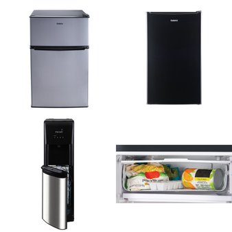 Pallet – 5 Pcs – Refrigerators, Bar Refrigerators & Water Coolers – Customer Returns – Igloo, Galanz, Primo
