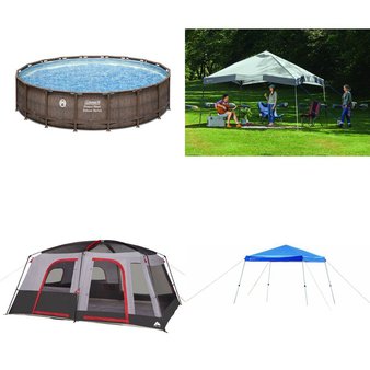 Pallet – 12 Pcs – Camping & Hiking, Pools & Water Fun – Customer Returns – Ozark Trail, Coleman