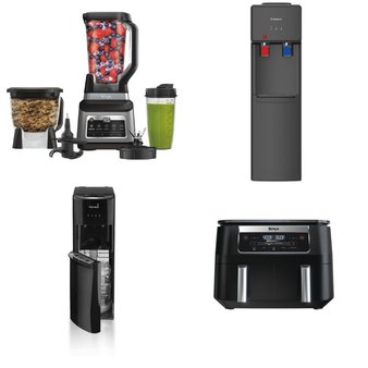 1 Pallets – 17 Pcs – Bar Refrigerators & Water Coolers, Food Processors, Blenders, Mixers & Ice Cream Makers, Toasters & Ovens – Untested Customer Returns – Walmart