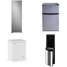 Pallet – 7 Pcs – Bar Refrigerators & Water Coolers, Freezers, Heaters – Customer Returns – Dyna-Glo, Samsung Electronics, Galanz, Primo International