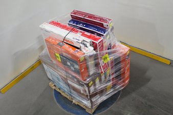 3 Pallets – 172 Pcs – New Media Streaming Players (IPTV), LED & LCD, Nintendo, Kitchen & Dining – New and New Damaged Box – Walmart