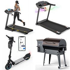 Pallet - 13 Pcs - Exercise & Fitness, Unsorted, Vehicles, Grills & Outdoor Cooking - Customer Returns - MaxKare, EVERCROSS, UHOMEPRO, Funcid