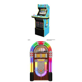 Pallet – 5 Pcs – Game Room, Receivers, CD Players, Turntables, Unsorted – Customer Returns – ARCADE1up, CROSLEY