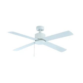 Flash Sale! 10 Pcs – Royal Pacific 1047WW-WW 52-in 50W Aldea IV Ceiling Fan, 4-White Blades, White – Brand New