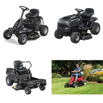 CLEARANCE! 5 Pcs – Riding Lawn Mowers – Tested Not Working – Murray
