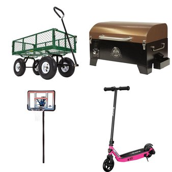 Pallet – 9 Pcs – Accessories, Outdoor Sports, Powered, Grills & Outdoor Cooking – Overstock – Gorilla Carts, Lifetime