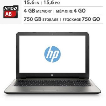 19 Pcs – HP 15af049ca 15.6″ Laptop A6-6310 4GB RAM 750GB HDD Win8.1 -Silver – Refurbished (GRADE A) – Laptop Computers
