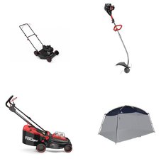 Pallet - 7 Pcs - Mowers, Other, Trimmers & Edgers - Customer Returns - Hyper Tough, Ozark Trail