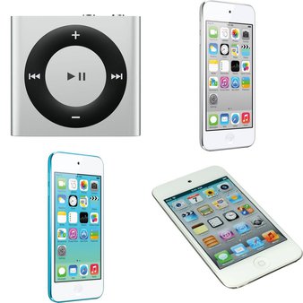 13 Pcs – Brand New Apple iPods – Models: ME643LL/A, MD778LL/A, MD774LL/A, MC381LL/A