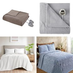 Pallet – 49 Pcs – Pillows and Blankets – Mixed Conditions – Private Label Home Goods, Madison Park, Home Essence, Beautyrest
