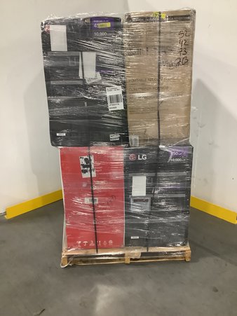 1 Pallets – 9 Pcs – Air Conditioners – Untested Customer Returns – Major Retailer