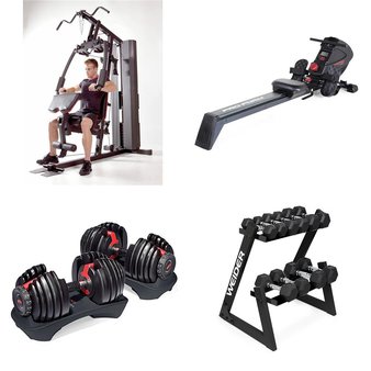 Pallet – 7 Pcs – Exercise & Fitness – Customer Returns – Marcy, Cubii, Weider, Bowflex