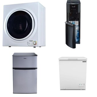 Pallet – 8 Pcs – Bar Refrigerators & Water Coolers, Refrigerators, Laundry, Freezers – Customer Returns – Primo Water, Galanz, Primo, Panda