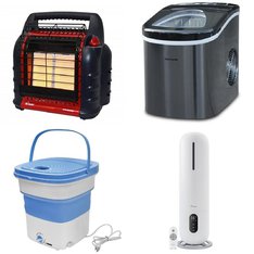 Pallet - 15 Pcs - Food Processors, Blenders, Mixers & Ice Cream Makers, Humidifiers / De-Humidifiers, Heaters, Laundry - Customer Returns - Frigidaire, Vornado, Honeywell, Mr. Heater