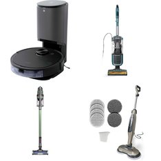 Pallet - 19 Pcs - Vacuums, Cleaning Supplies - Customer Returns - Shark, Bissell, Ecovacs Robotics, Tzumi