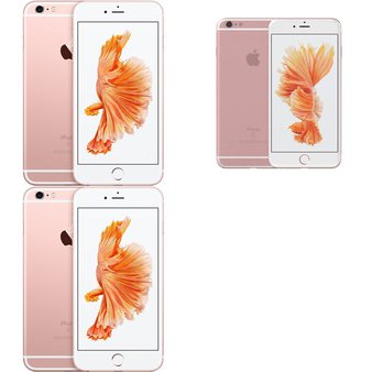 5 Pcs – Apple iPhone 6S Plus – Refurbished (GRADE C – Unlocked) – Models: 3A551LL/A, MKUW2LL/A, MKUP2LL/A