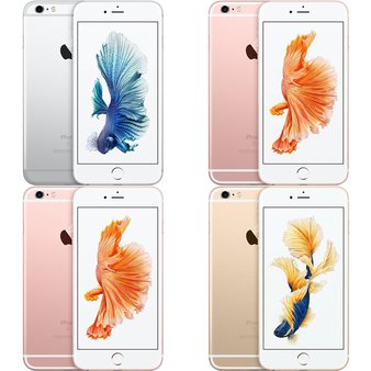 5 Pcs – Apple iPhone 6S Plus – Refurbished (GRADE B – Unlocked) – Models: MKW62LL/A, MN372LL/A, MKW82LL/A – TF, 3A551LL/A