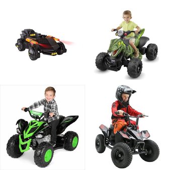 Truckload – 26 Pallets – Power Wheels (Walmart) – Customer Returns – Warner Brothers, YAMAHA, Power Wheels, Pulse Performance