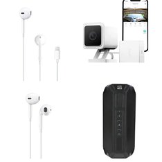 Pallet - 250 Pcs - In Ear Headphones, Security & Surveillance, Portable Speakers, Laundry - Customer Returns - Apple, Packed Party, Wyze, Altec Lansing