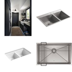 Pallet - 11 Pcs - Kitchen & Bath Fixtures, Hardware - Customer Returns - Kohler, Blanco, Miseno, Lincoln